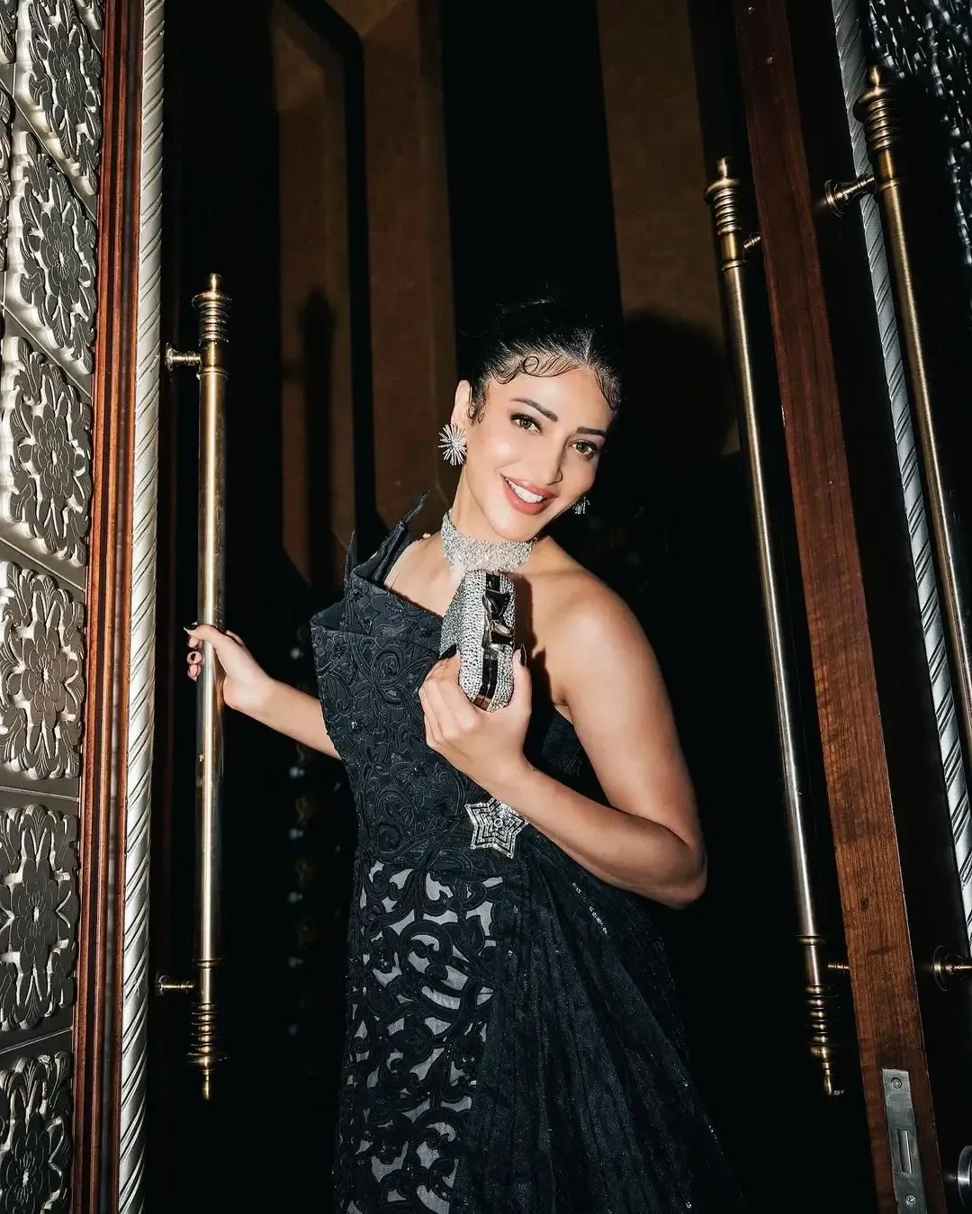 Indian Actress Shruti Haasan Images at siima awards 2023